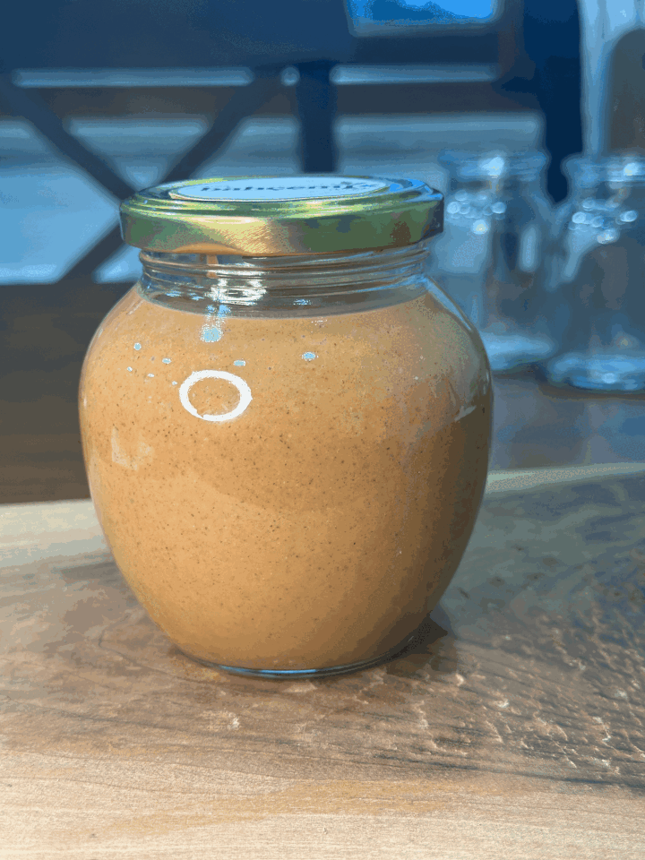 Ballı Fındık Ezmesi 320 gr (şekersiz) (Krema kıvamında)